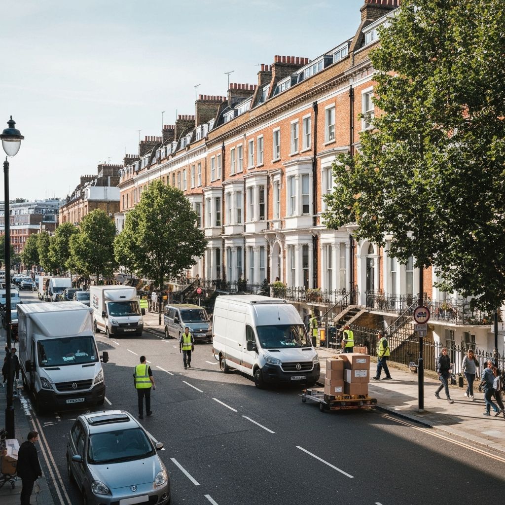 Professional moving services in London